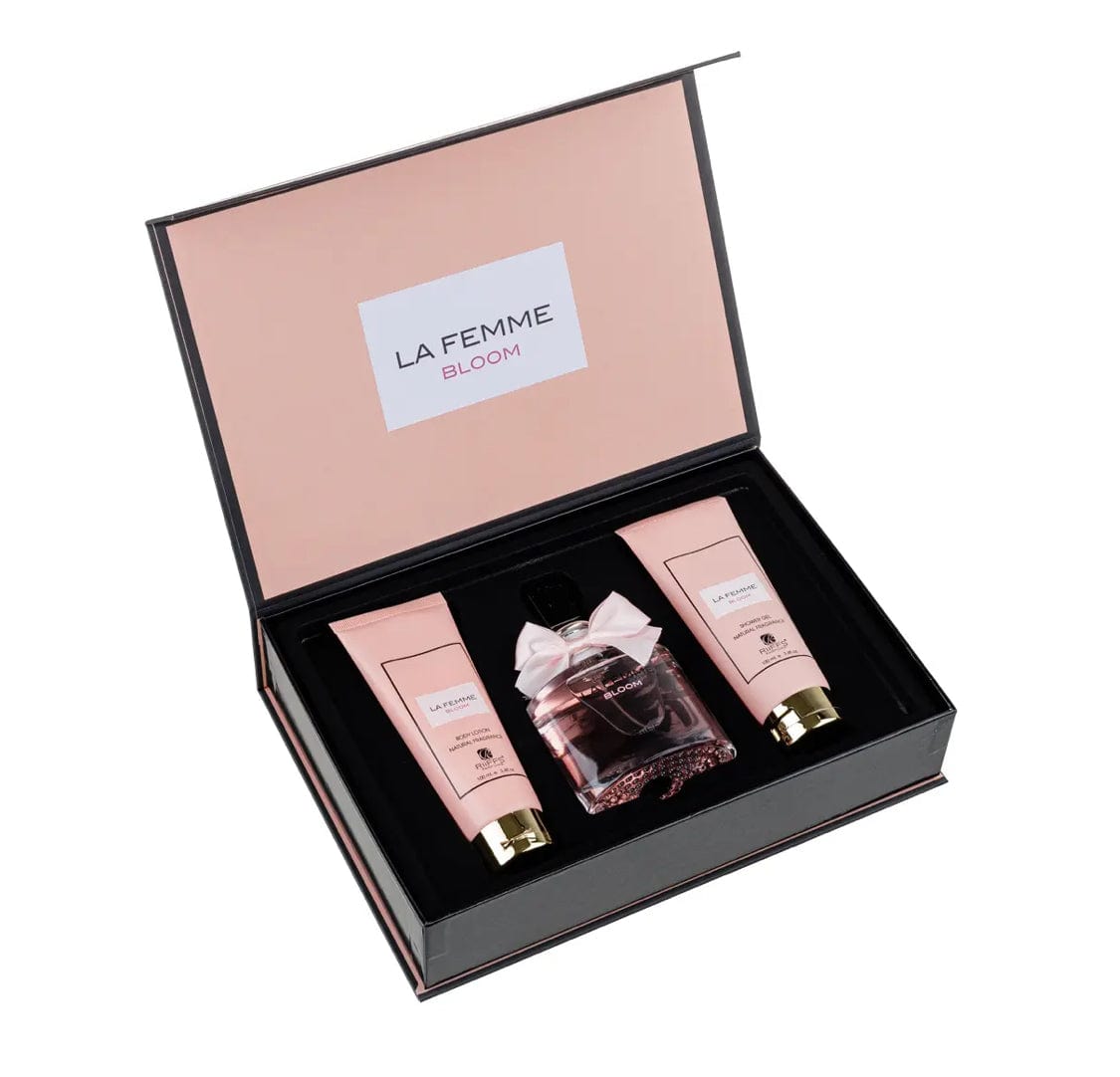 Set cadou damă La Femme Bloom Riiffs – eleganță florală completă