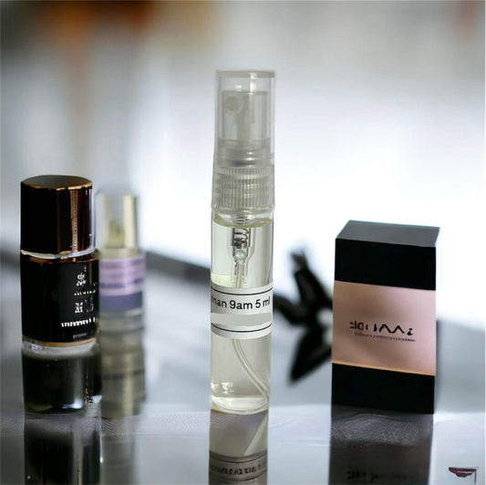 Mostră parfum Afnan 9 AM Damă – Testează aroma unică