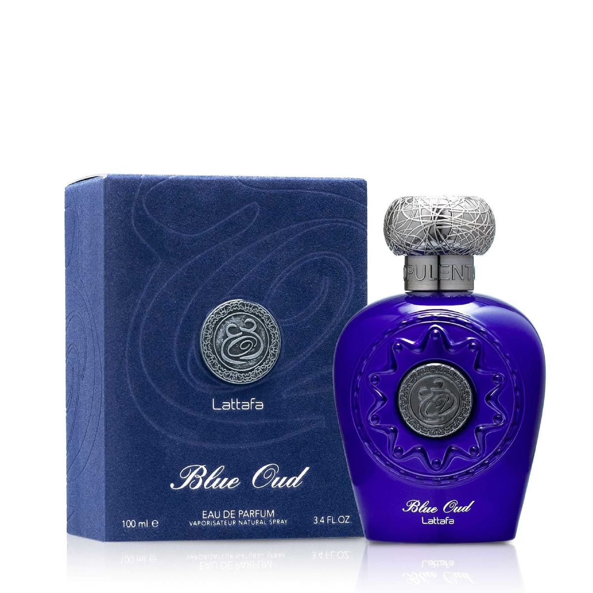 Lattafa Blue Oud – Parfum unisex oriental lemnos