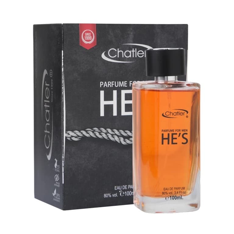 Apa de parfum Chatler – He’s For Men 100 ml – Inspirat din Armani - Stronger With YOU