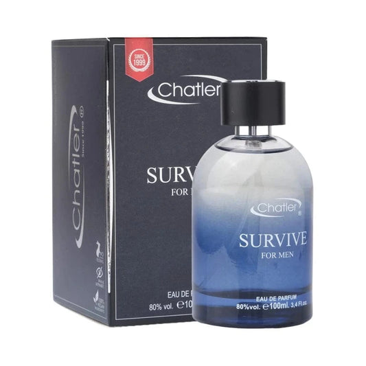 Apa de parfum Chatler – Survive For Men 100 ml – Inspirat din Dior Sauvage