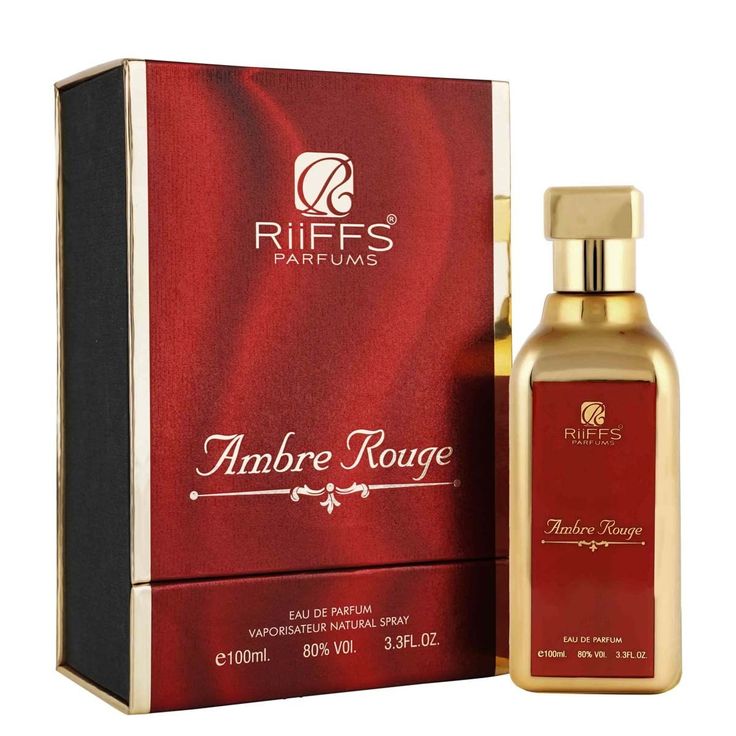 Amber Rouge, Riiffs - Parfum arabesc Floral Ambrat cu sofran