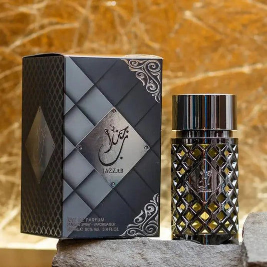 Jazzab Silver – Parfum arabesc fresh și intens pentru bărbați