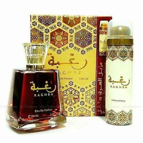 Lattafa - Raghba Set Parfum Oriental 100ml + Deo 50 ml, Dama - Glamor Romania