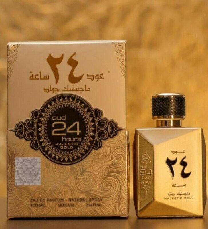 Oud 24 Hours Majestic Gold, Al Zaafaran, Parfum Unisex - Glamor Romania