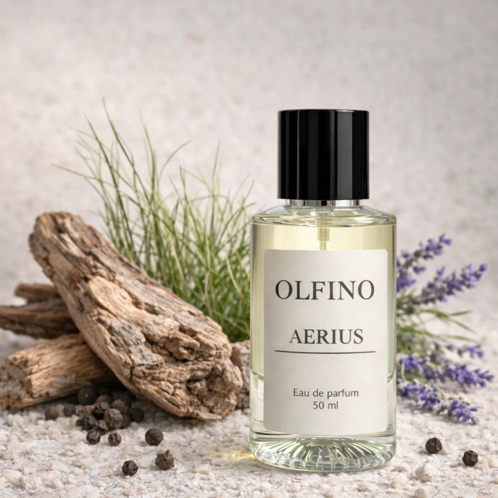 Parfum bărbati – aromatic lemnos – Olfino Aerius