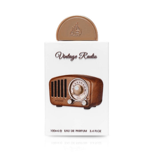 Vintage Radio Lattafa – Parfum arabesc unisex, fresh și lemnos