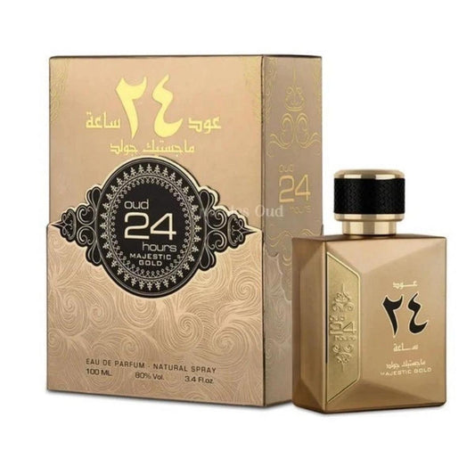 Oud 24 Hours Majestic Gold, Al Zaafaran - Parfum Arabesc Unisex