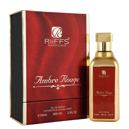 Amber Rouge, Riiffs - Parfum arabesc Floral Ambrat cu sofran 