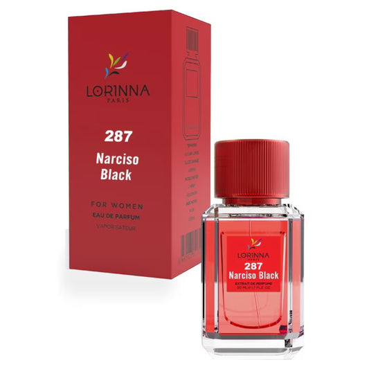 Lorinna Narciso Black apa de parfum, 50 ml, de dama inspirat din Narciso Rodriguez For Her